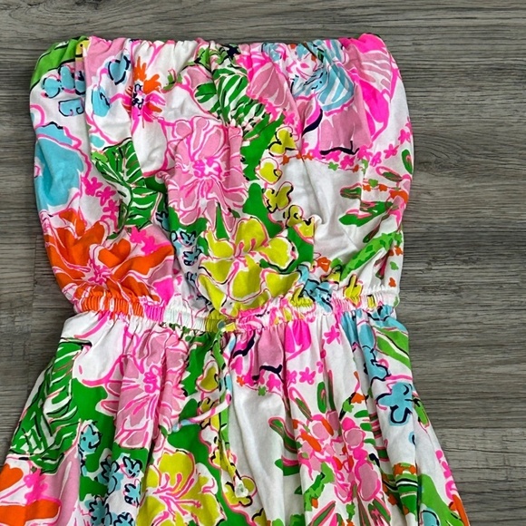 NWT Lilly Pulitzer Target Sleeveless Floral Maxi Dress Sz SP - Picture 3 of 10